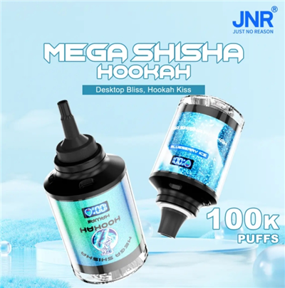 Jnr Mega Shisha Hookah 100000 Puff Kompatibbli mal-Hookah tad-Desktop