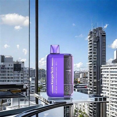 Ransparent tank E-sigarèt ak ekran