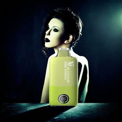 บุหรี่ไฟฟ้าทรงกลมพร้อมหน้าจอ