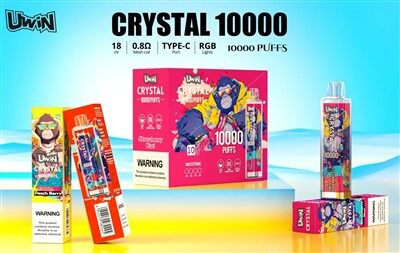 Uwin Crystal 10000 Puffs RGB Lichter Vape