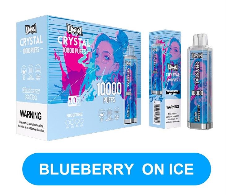 Uwin Crystal 10000 Puffs RGB LIGHTS VAPE