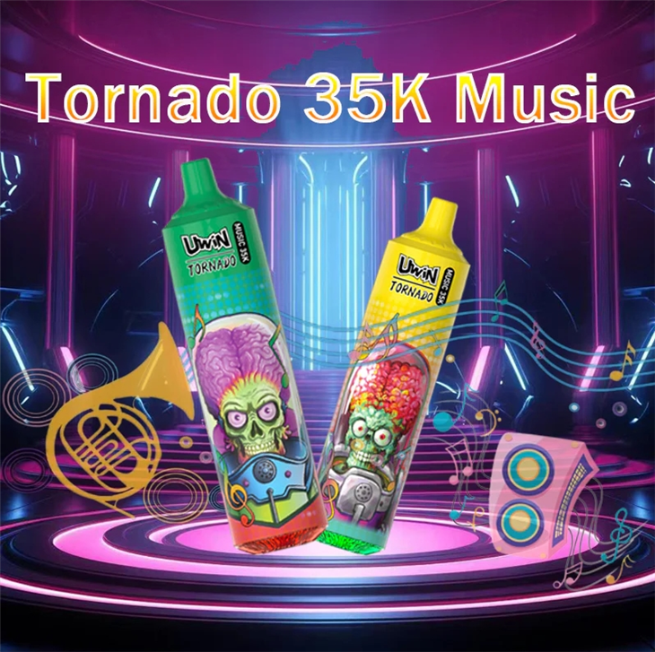 Uwin Tornado 35K Vape dùng một lần âm nhạc
