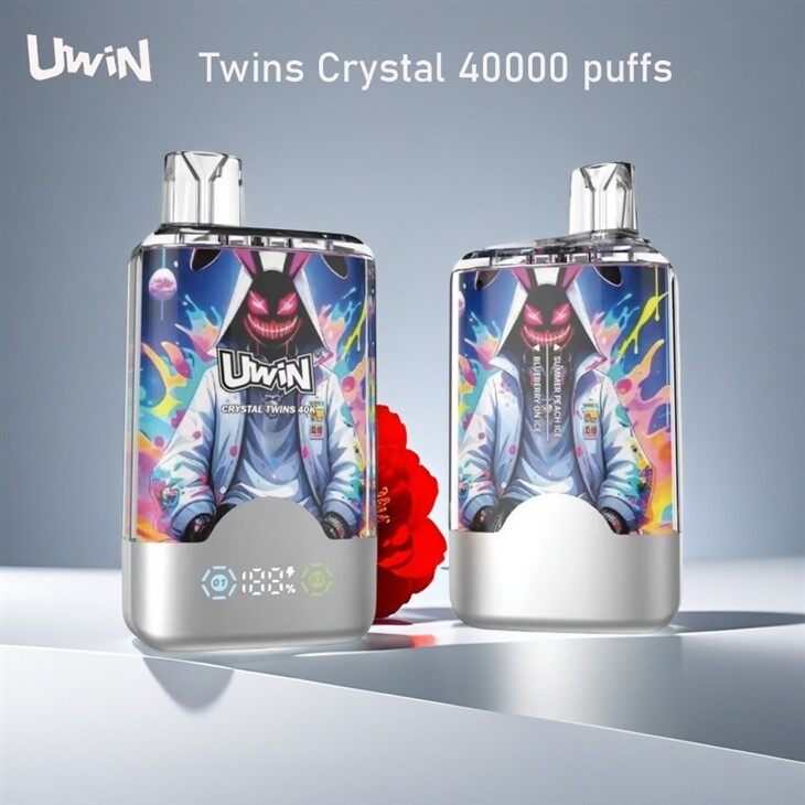 Uwin Twins Crystal 40000 Puffs Two Flavors in Vape