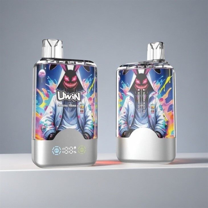 Uwin Twins Crystal 40000 Puffs Two Flavors in Vape
