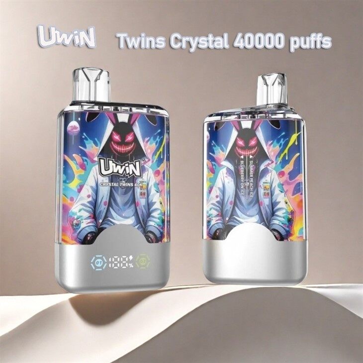Uwin Twins Crystal 40000 Puffs Two Flavors in Vape