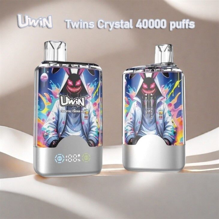 Uwin Twins Crystal 40000 Puffs Two Flavors in Vape