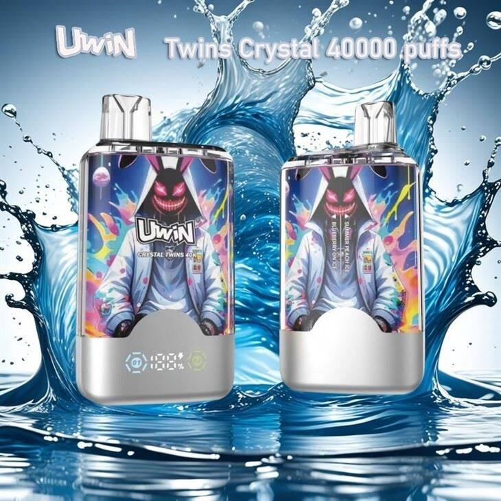 Uwin Twins Crystal 40000 Puffs Two Flavors in Vape