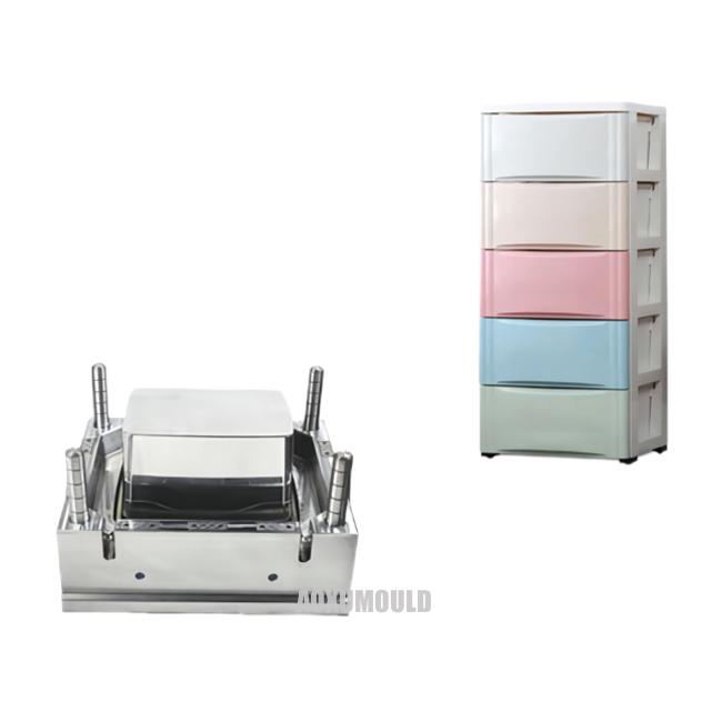 Household Storage Cabinet Injection Mould