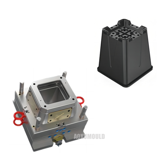 Khuôn ép nhựa thành mỏng lọ hoa