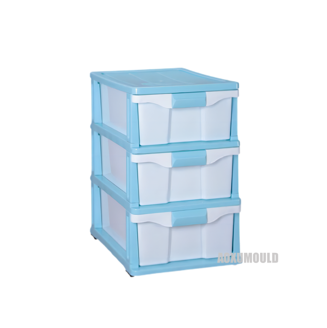 Multi Layer Plastic Storage Drawer Mould