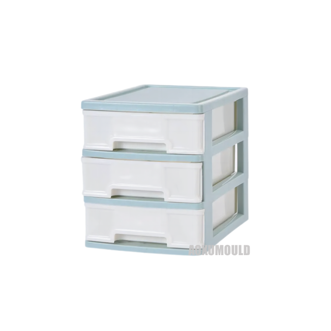 Multi Layer Plastic Storage Drawer Mould