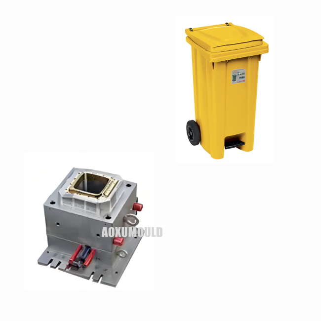 पहिएदार डस्टबिन मोल्ड