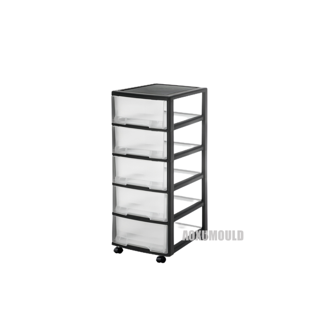 Plastic Injection Commodity Drawer Box Mould