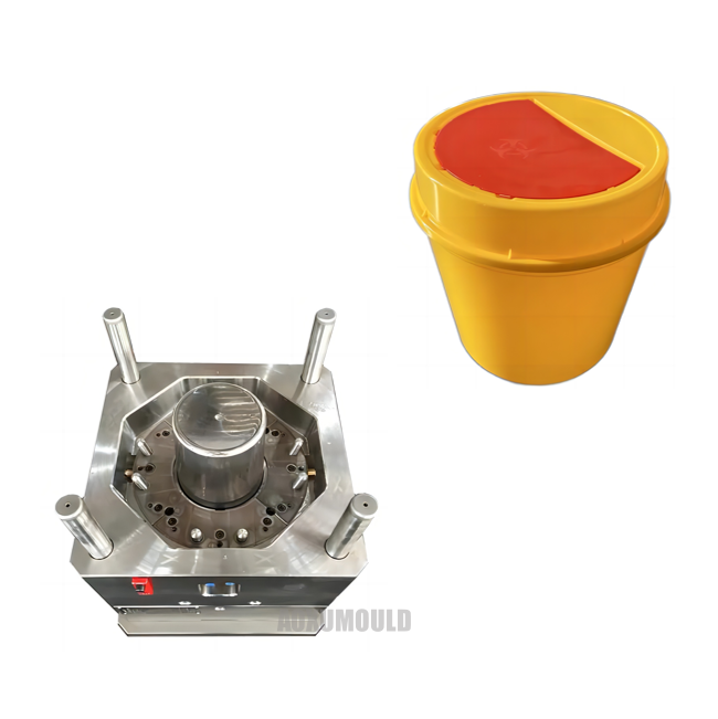 Stampo per secchio medico di plastica