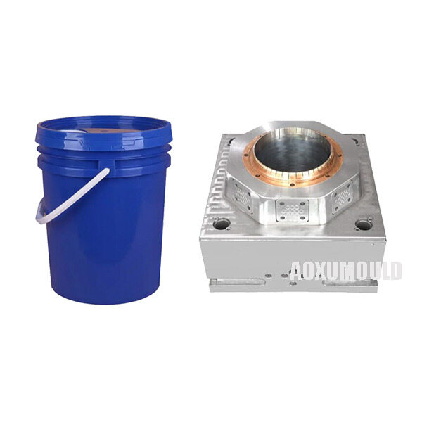 Molde de cubo de plástico