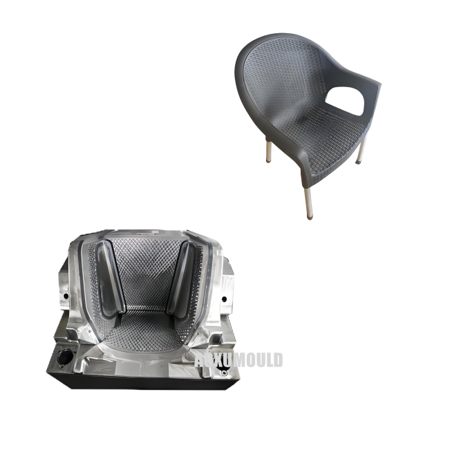 プラスチック注入ラタンチェア型
