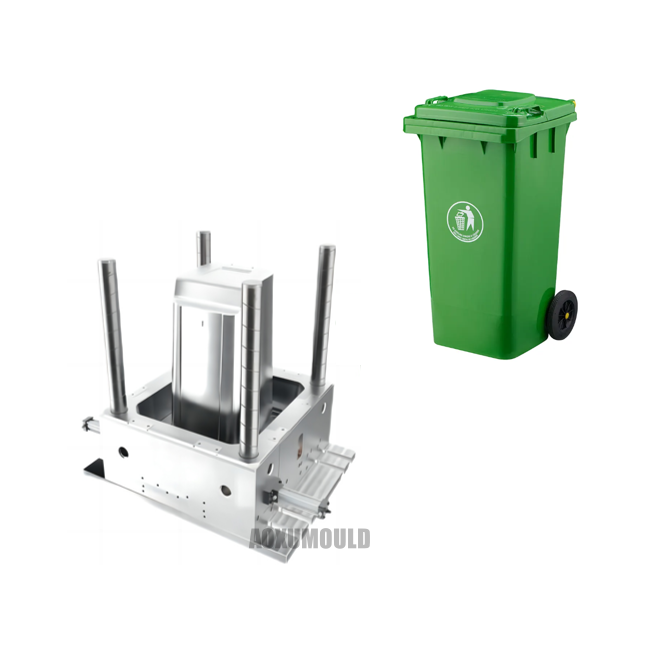 Plastic Rubbish Bin Mould