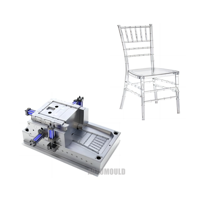 Plast gennemsigtig stolform