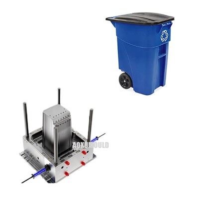 120ltr Wheelie Bin Mould