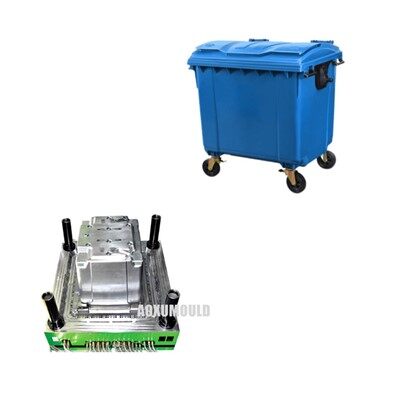 Mobile Garbage Bin Mould