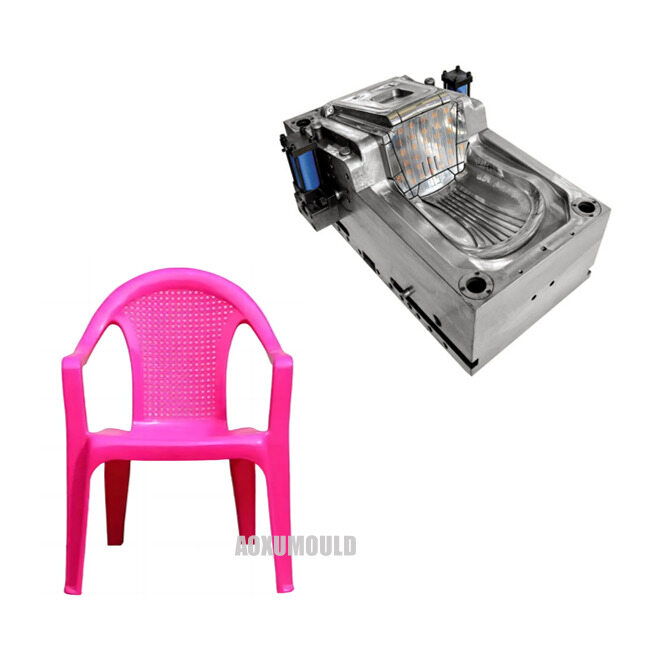 Molde de silla apilable