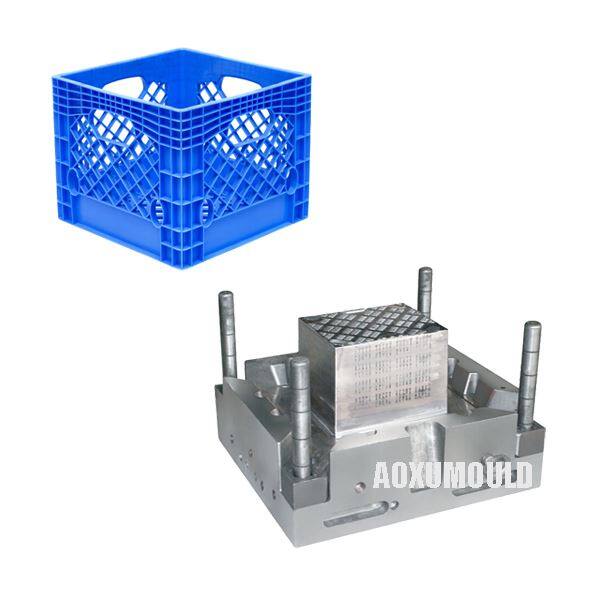 Molde de caja de leche ventilada