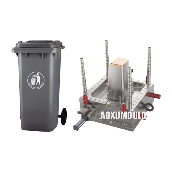 폐기물 용기 금형