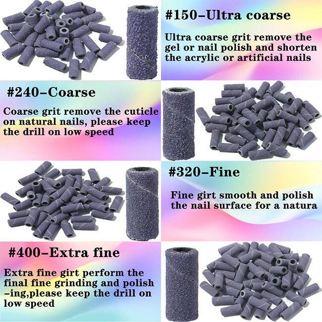 150/240/320/400 Grit Sanding Bands