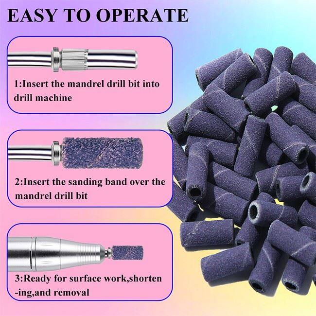 150/240/320/400 Grit Sanding Bands