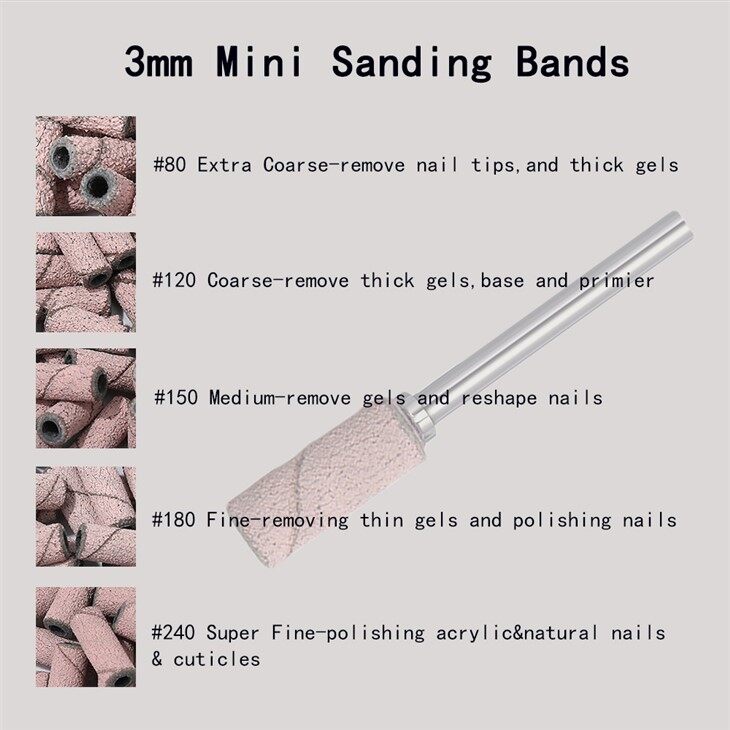 Small Sanding Bands