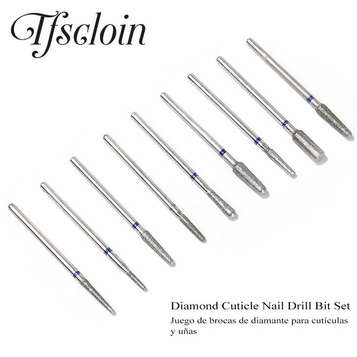 Cuticle Drill Bit Set