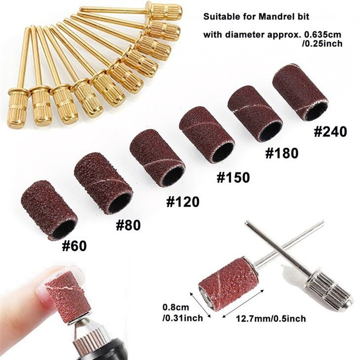 Electric Nail File Sanding Bands
