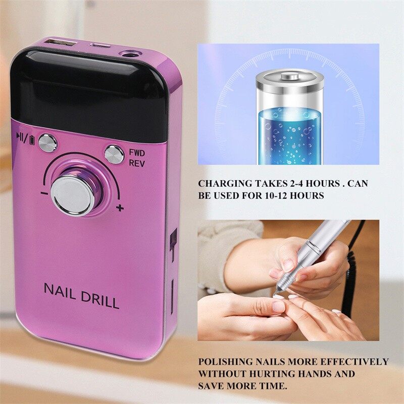 Portable Electric Nail Drill Machine