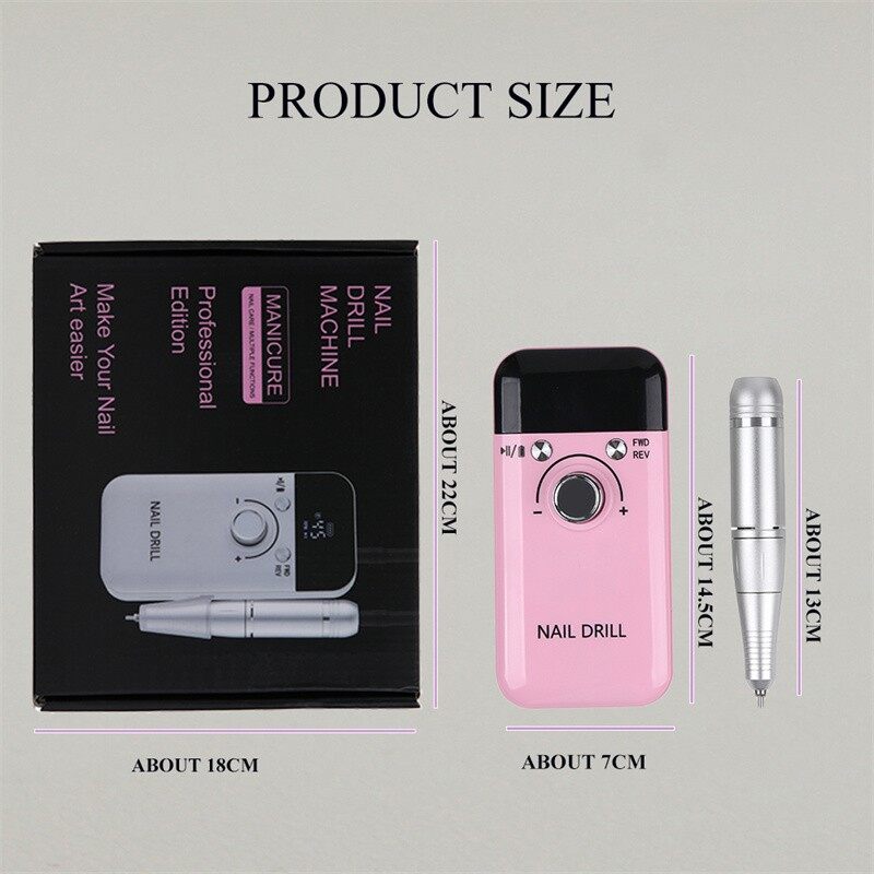 Portable Electric Nail Drill Machine