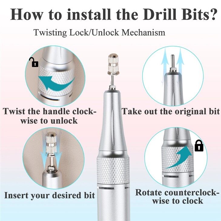 Professional Nail File Drill Machine
