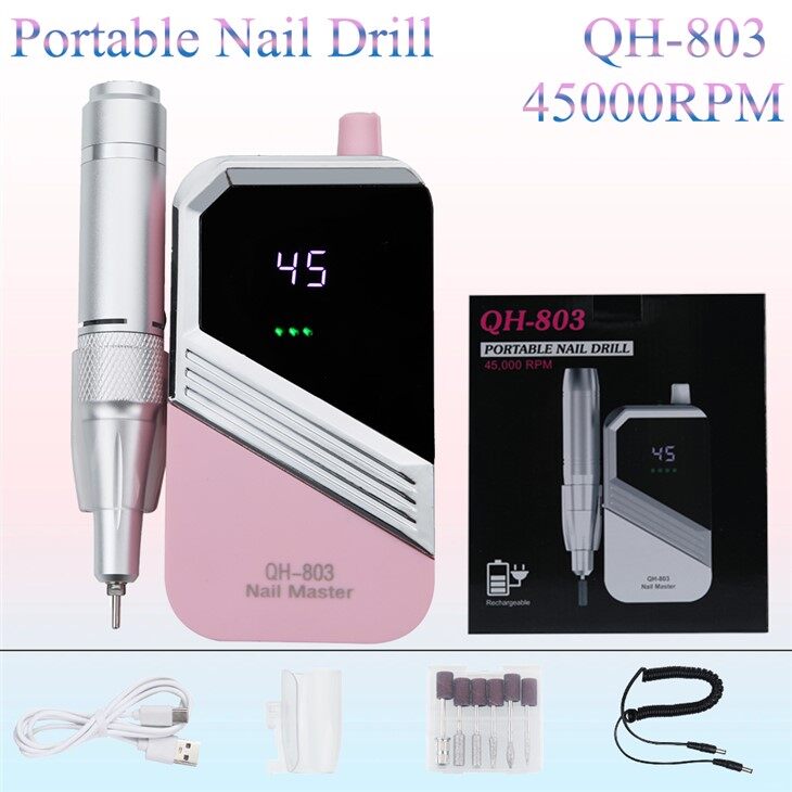 45000rpm Mesin gerudi kuku mudah alih