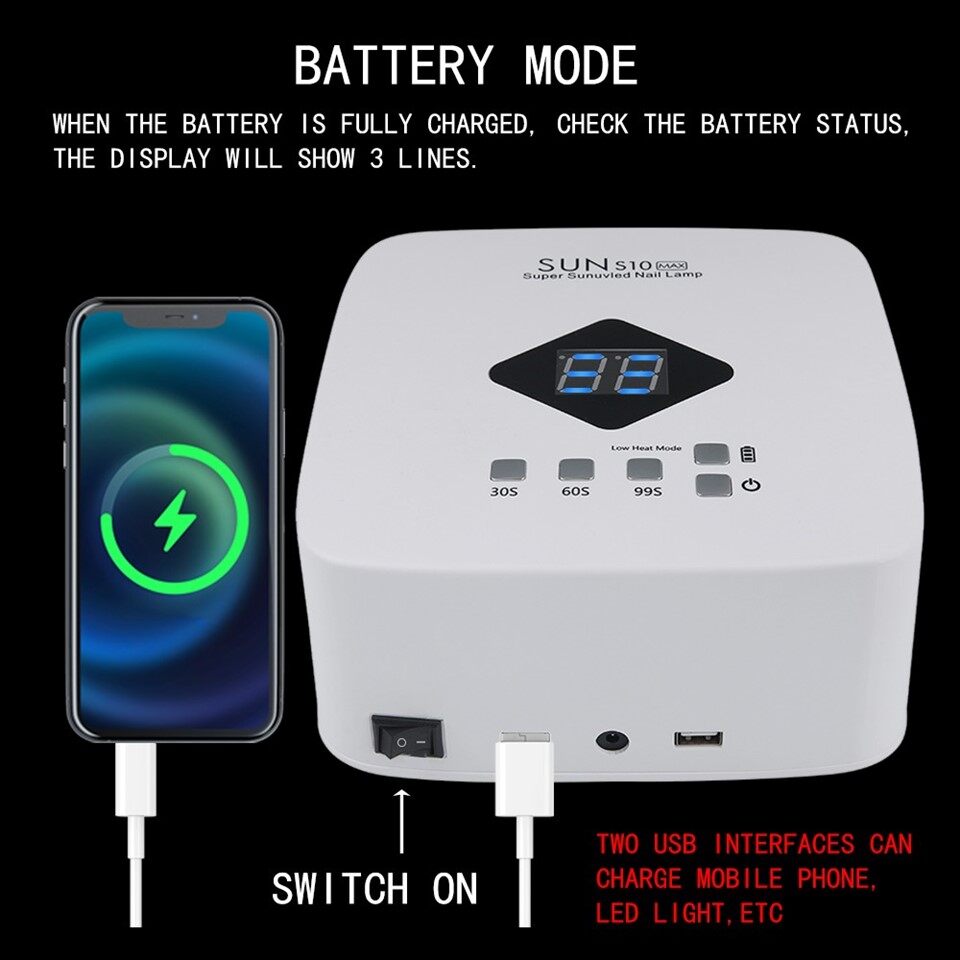 Rechargeable Cordless Uv Led Lamp