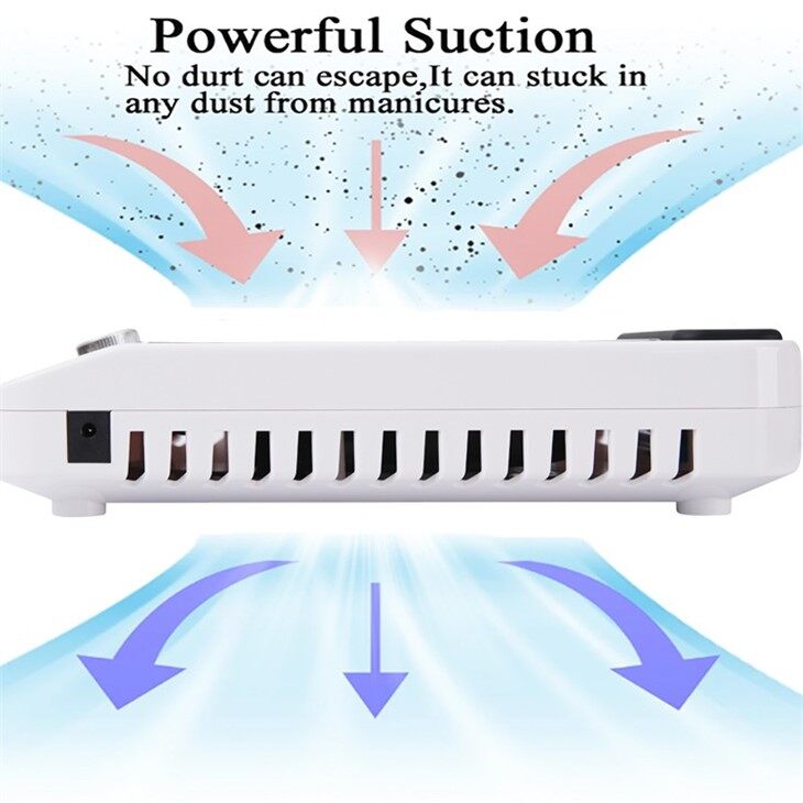 Rechargeable Nail Dust Collector