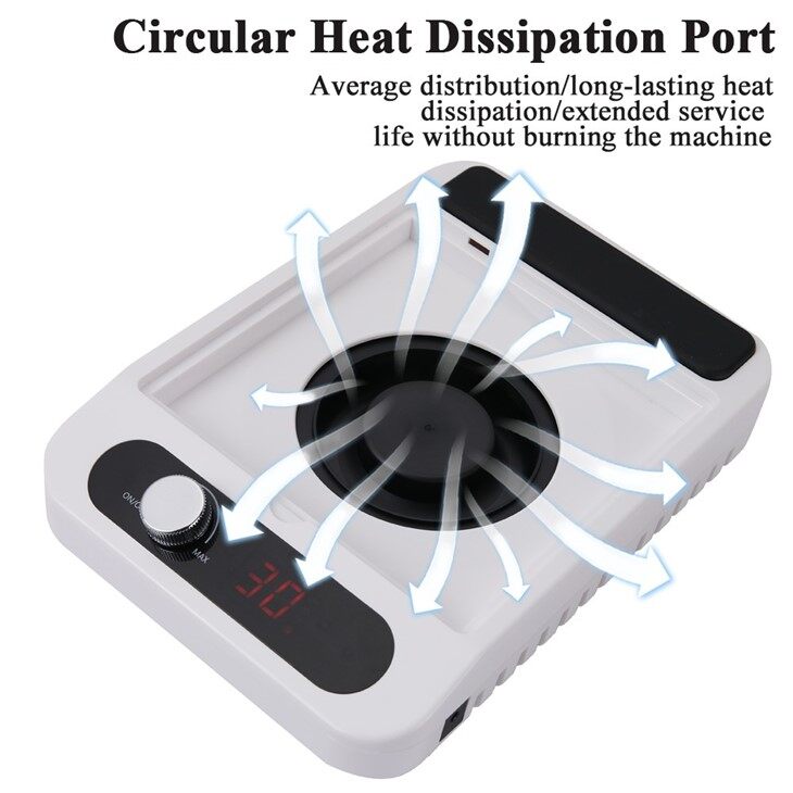 Rechargeable Nail Dust Collector