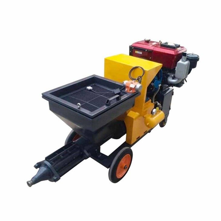 cement plaster machine price