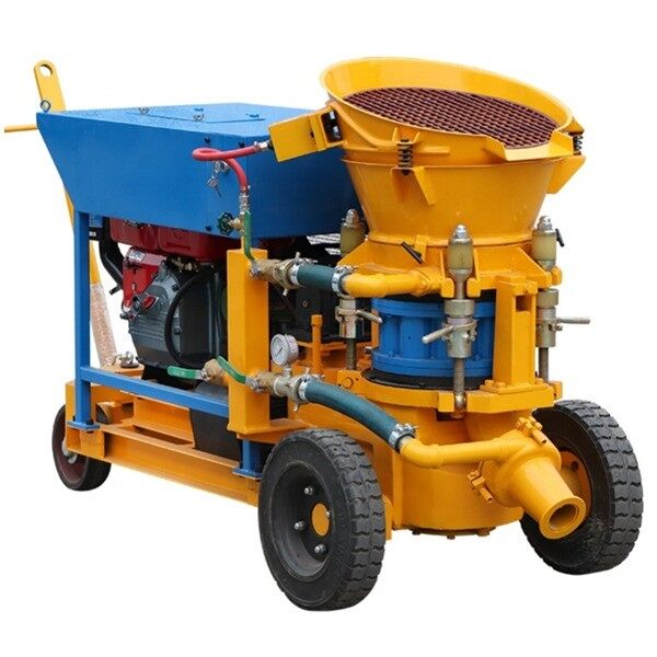concrete spraying machine factory