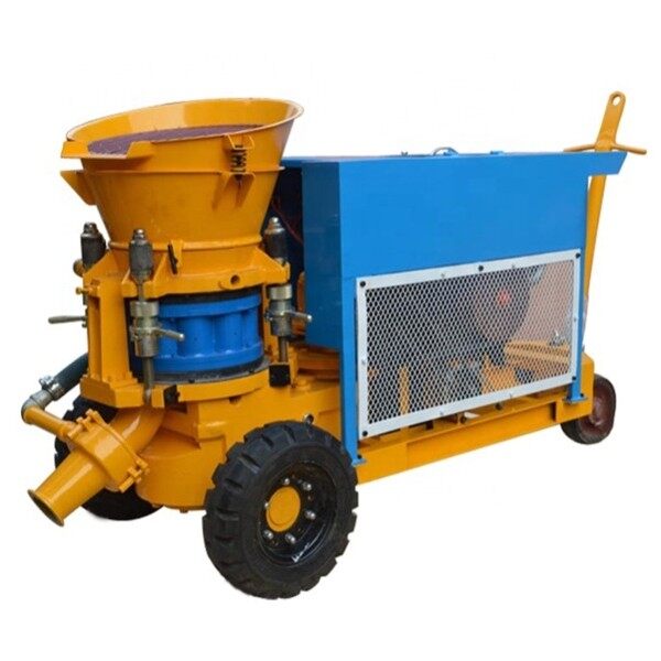 concrete spraying machine diesel