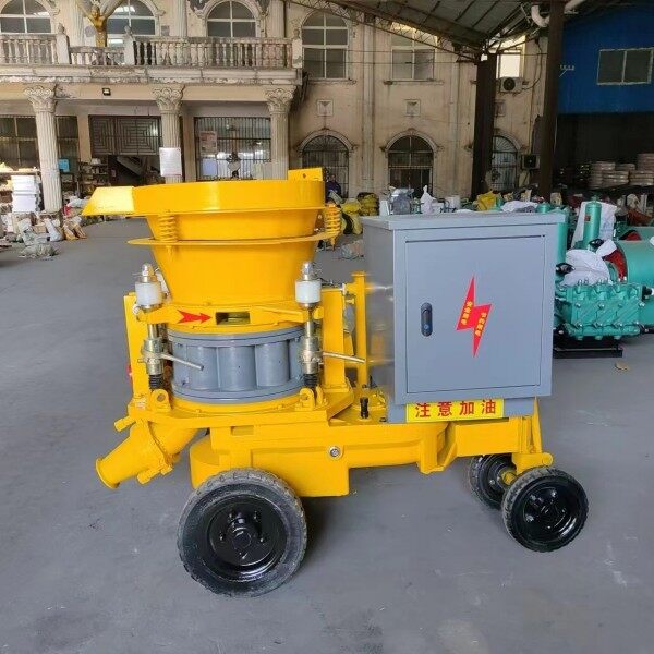 dry and wet shotcrete machine