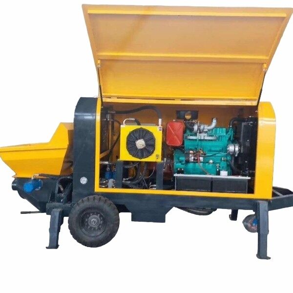 mobile concrete pump factory