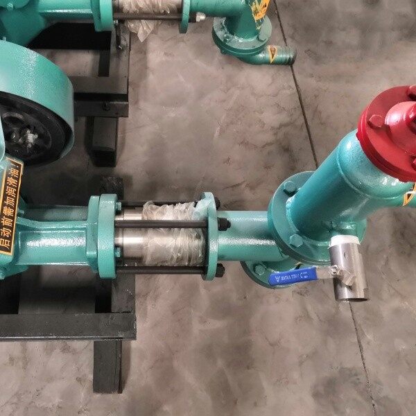 small grout pump head