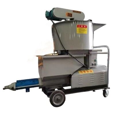 박격포 믹서와 펌프