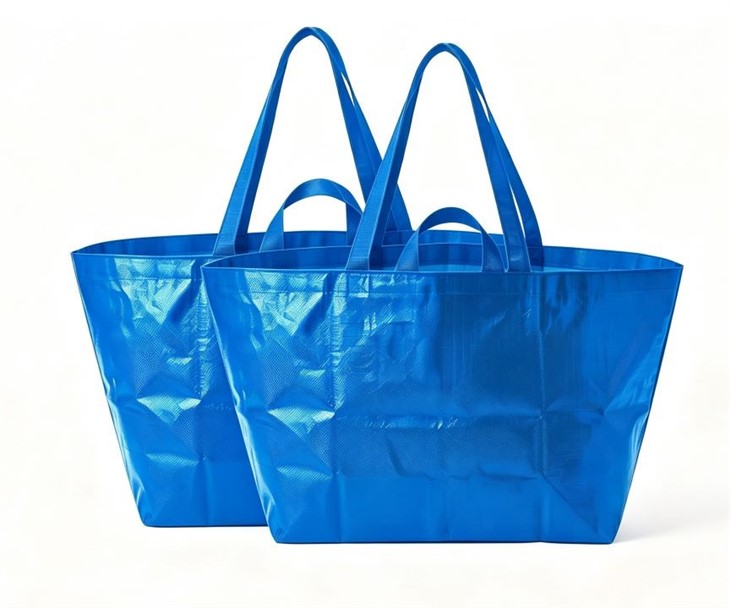 Extra-large Blue Shopping Bag