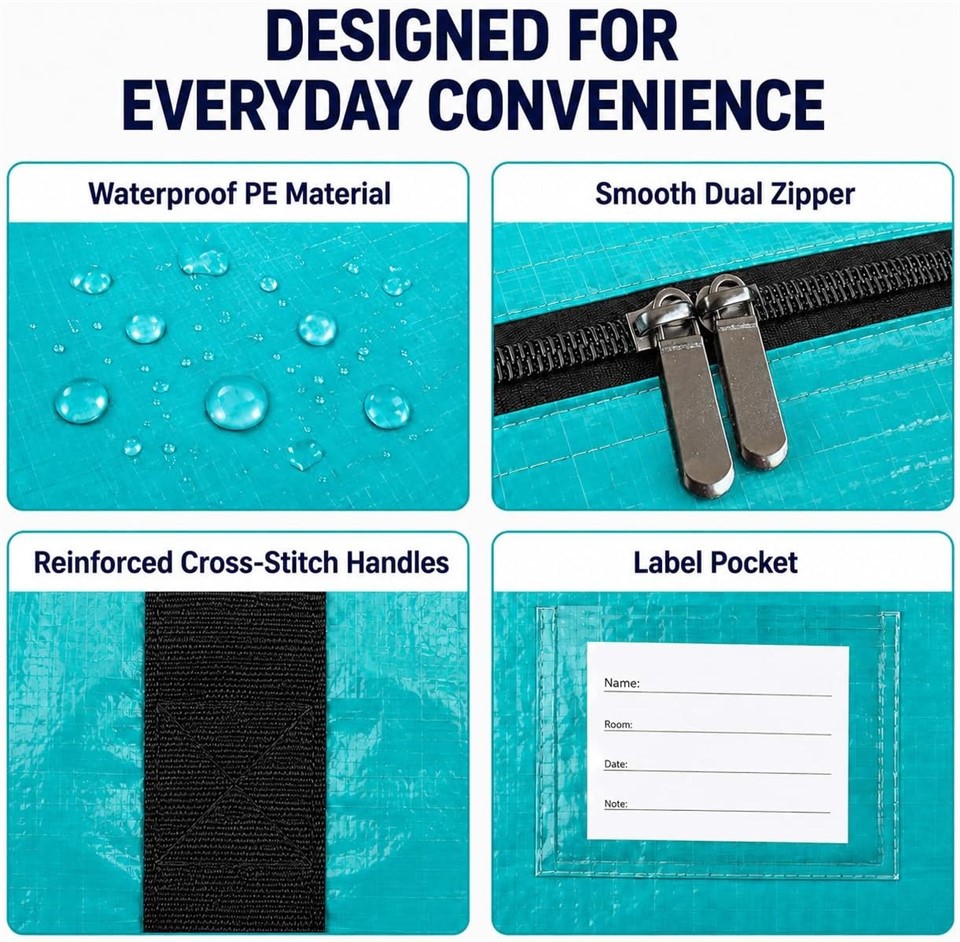 Large portable storage bag 2