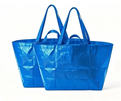 Extra-large Blue Shopping Bag