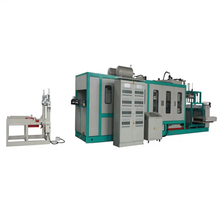 Vacuum Forming Machines Ps Foam Food Container Making Plastic Cutting Machine